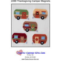 Thanksgiving Camper Magnets