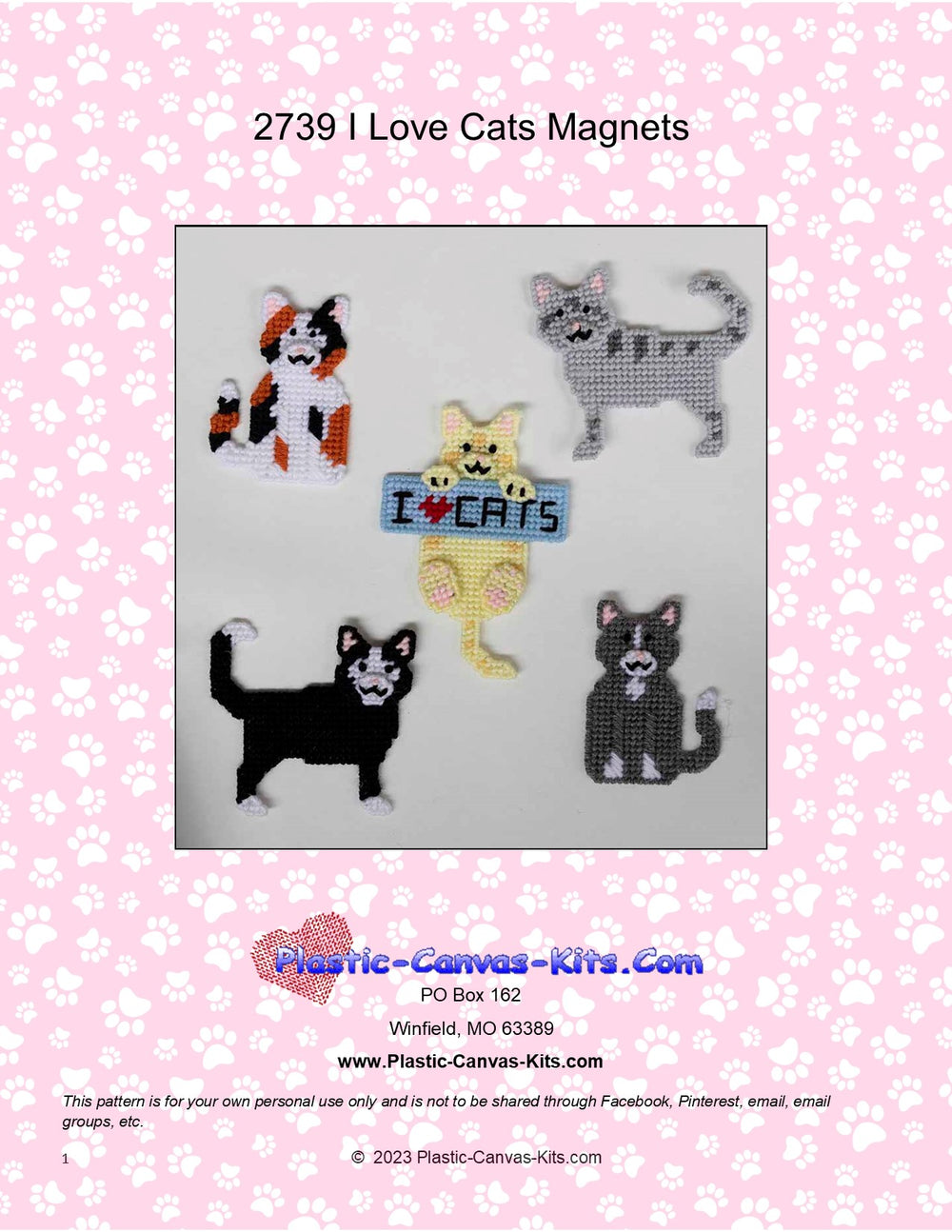 Cats Magnet Set