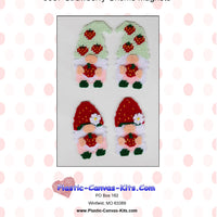 Strawberry Gnome Magnets