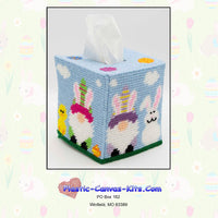 Easter Gnomes Boutique Tissue Topper