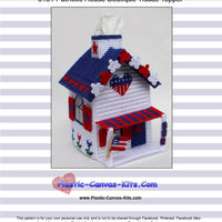 Patriotic House Boutique Tissue Topper