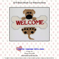 Black Mouth Cur Welcome Bone