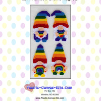 Rainbow Gnome Magnets