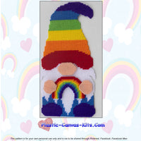 Rainbow Gnome Wall Hanging