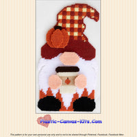 Pumpkin Spice Gnome Wall Hanging