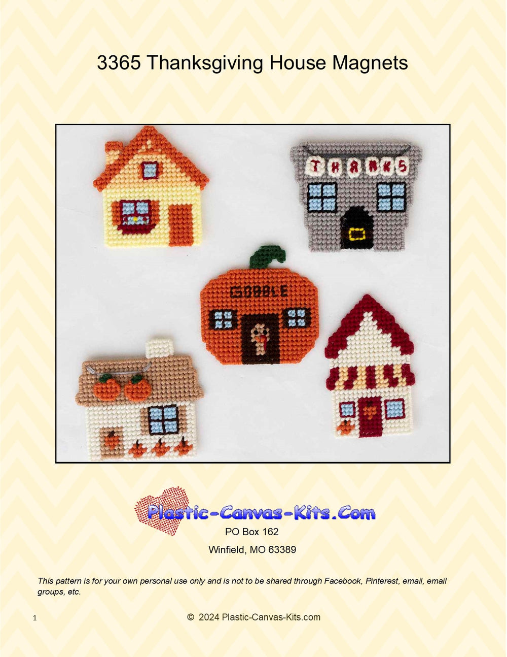 Thanksgiving House Magnets