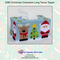 Christmas Characters Long Tissue Topper