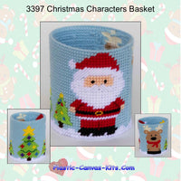 Christmas Characters Basket