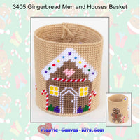 Gingerbread Men and Houses Basket