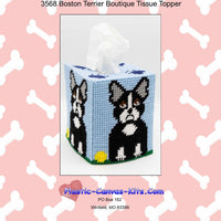 Boston Terrier Boutique Tissue Topper