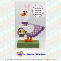 Easter Outfit for Desk Porch Goose