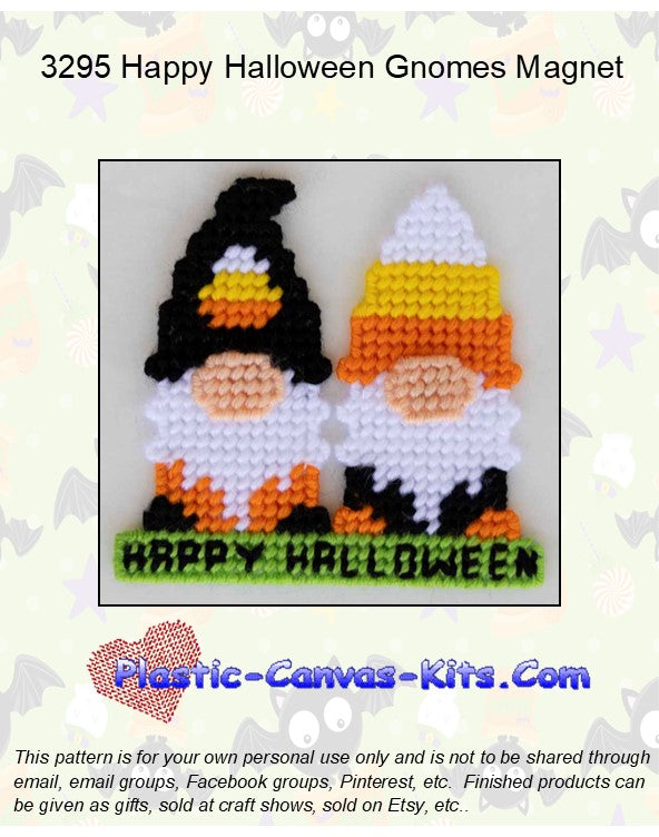 Happy Halloween Gnomes Magnet