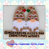 Gingerbread Kisses Gnome Ornament