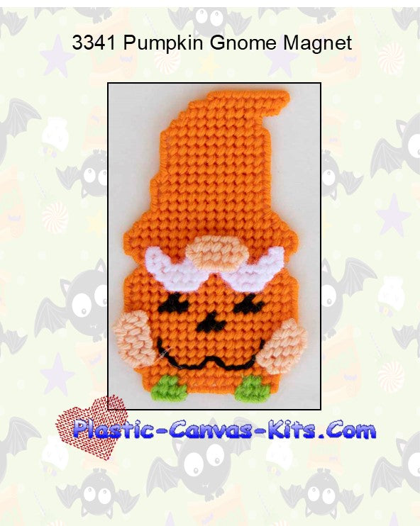 Pumpkin Gnome Magnet