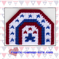 Patriotic Rainbow Magnet