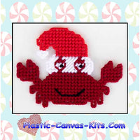 Santa Claws Crab Ornament