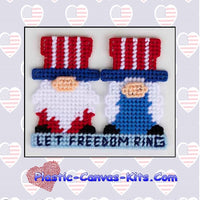 Let Freedom Ring Gnomes Magnet