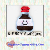 Soy Awesome Magnet