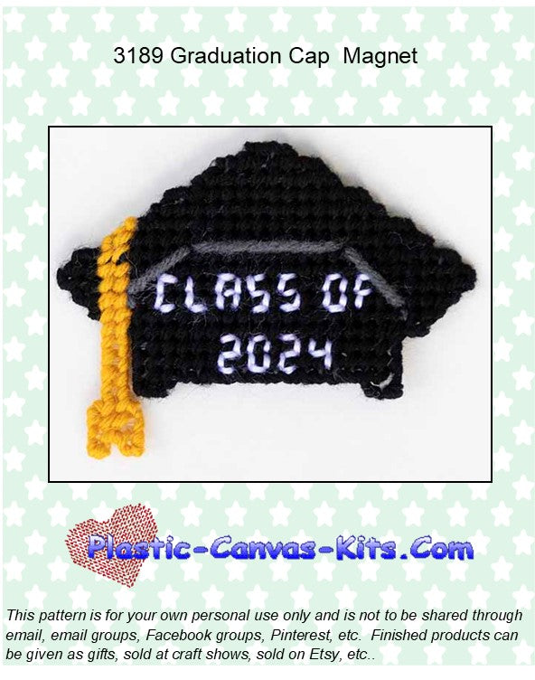 Graduation Cap Magnet