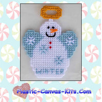 Snowman Angel Ornament