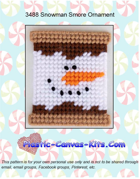 Snowman Smore Ornament