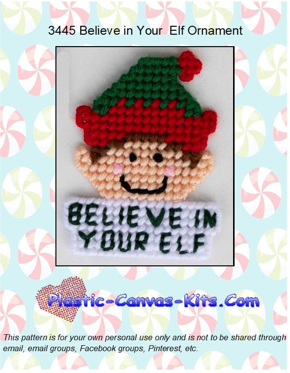 Believe in Your Elf Ornament