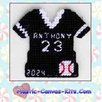 Personalized Baseball Jersey Ornament