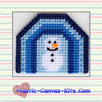 Snowman Rainbow Magnet