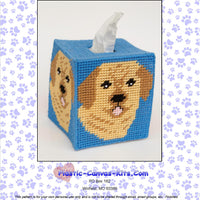 Yellow Labrador Retriever Tissue Topper