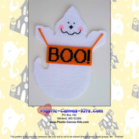 Cute "Boo" Ghost Wall Hanging