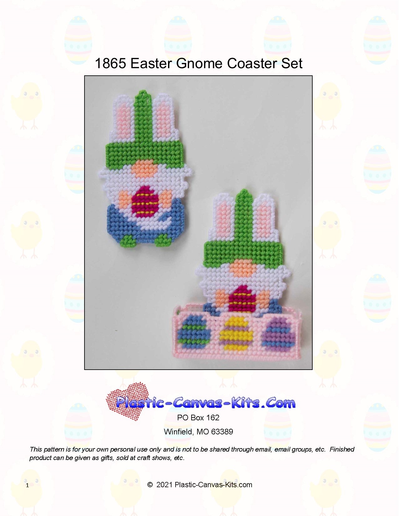 Easter Camper Tissue Topper