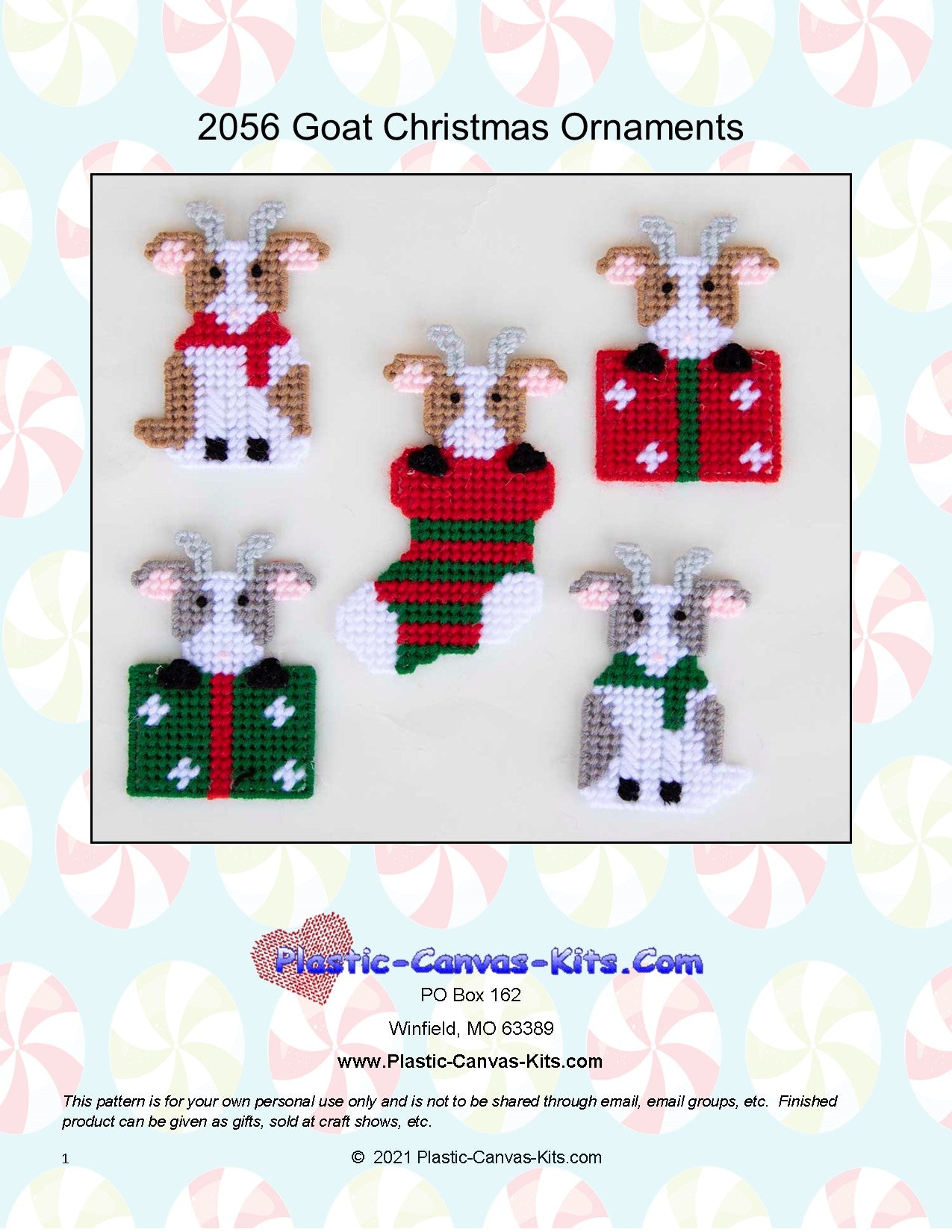 Christmas Camper Tissue Topper-plastic Canvas Pattern-pdf 